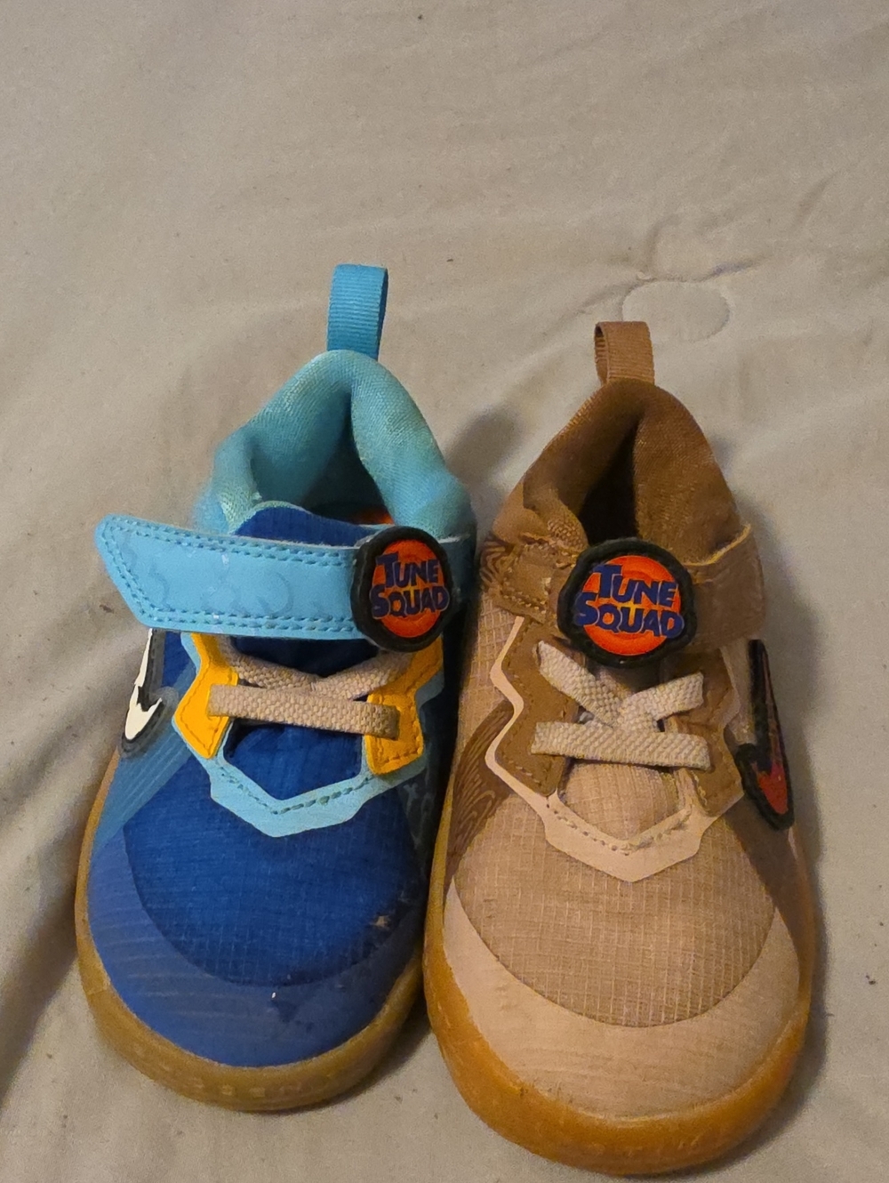 Nike Kids Tune Squad  Sneakers - Blue & Brown